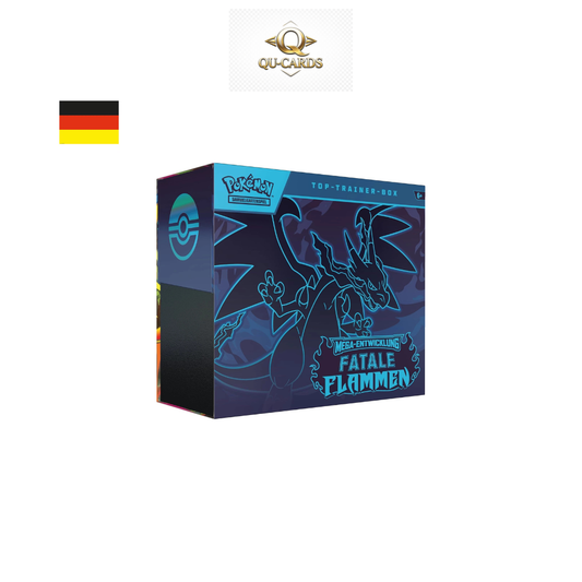 Pokémon TCG – Fatale Flammen Top Trainer Box – ETB – Sealed – Deutsch